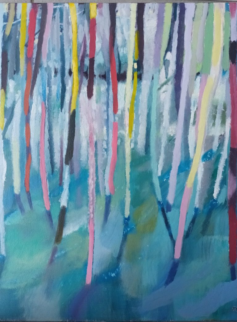 oil on canvas 61 X 50 Cm